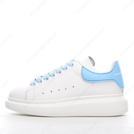Günstiger ALEXANDER MCQUEEN Oversized Sneaker ‘Weiß Blau’ Schuhe 621056WHXMT9223