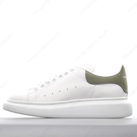 Günstiger ALEXANDER MCQUEEN Oversized Sneaker ‘Weiß Dunkelgrün’ Schuhe 718139WIBN28936