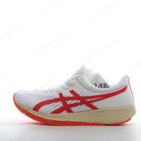 Günstiger ASICS Metaracer ‘Weiß Rot’ Schuhe 1011A676-100