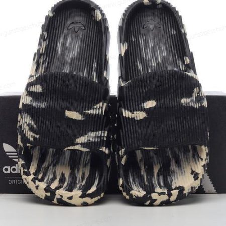 Günstiger Adidas Adilette 22 Slides ‘Schwarz Grau’ Schuhe
