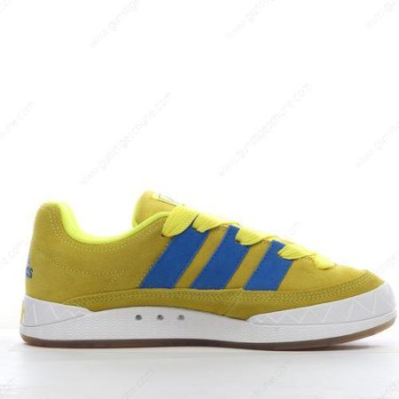 Günstiger Adidas Adimatic ‘Gelb Blau Weiß’ Schuhe GY2090
