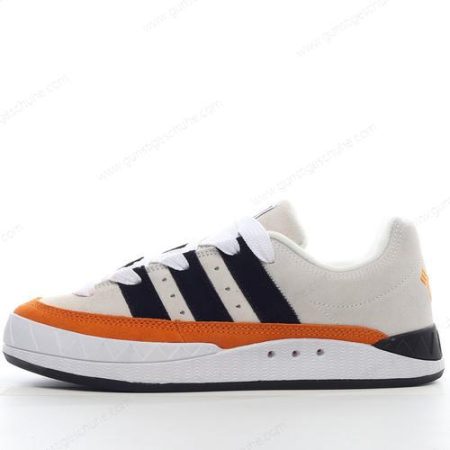 Günstiger Adidas Adimatic Human Made ‘Aus Weiß Schwarz Orange’ Schuhe HP9916