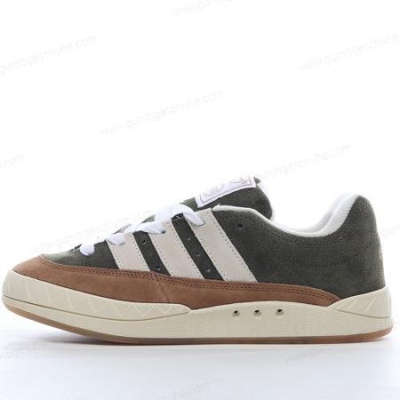 Günstiger Adidas Adimatic Human Made ‘Staub Grün Weiß Braun’ Schuhe HP9914