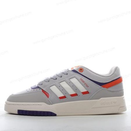 Günstiger Adidas Drop Step ‘Grau Weiß Orange Blau’ Schuhe HP2230