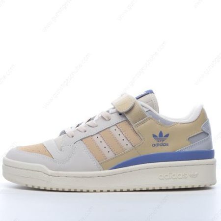 Günstiger Adidas Forum 84 Low ‘Gelb Braun Blau’ Schuhe GX4575