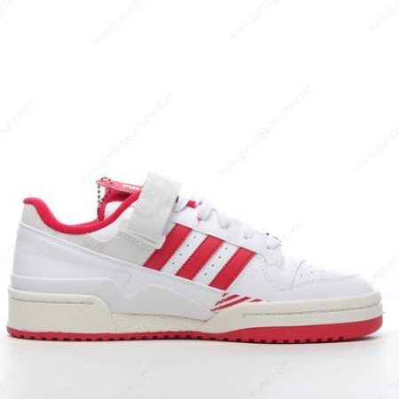 Günstiger Adidas Forum 84 Low ‘Weiß Off Weiß Rot’ Schuhe GW3493