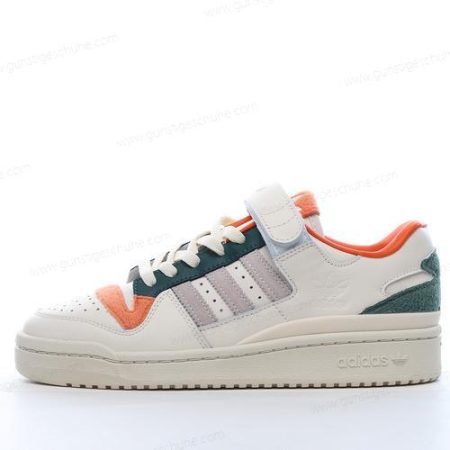 Günstiger Adidas Forum 84 Low ‘Weiß Orange Blau’ Schuhe GY4125