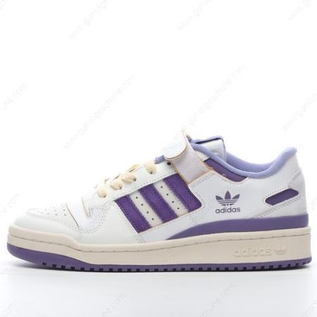 Günstiger Adidas Forum 84 Low ‘Weiß Violett’ Schuhe GX4535