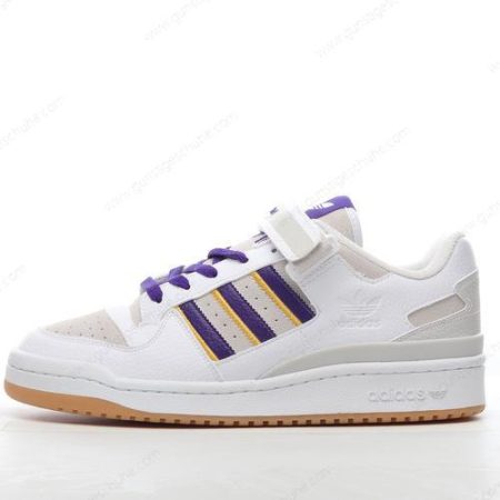 Günstiger Adidas Forum 84 Low ‘Weiß Violett’ Schuhe GZ8371