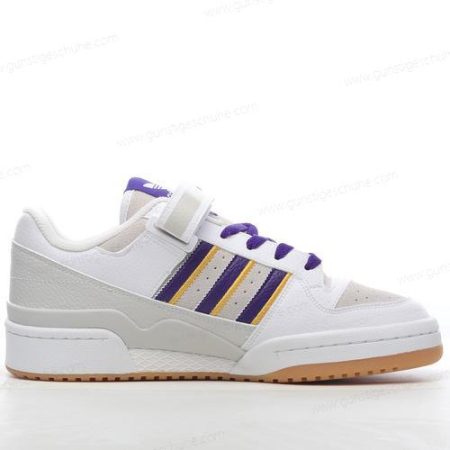 Günstiger Adidas Forum 84 Low ‘Weiß Violett’ Schuhe GZ8371