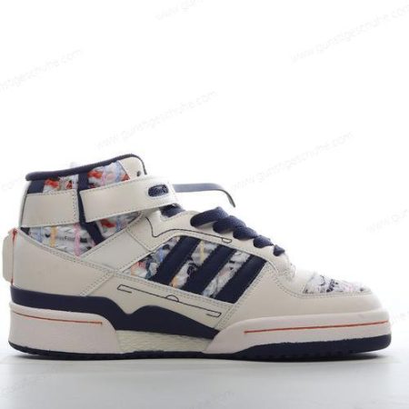 Günstiger Adidas Forum 84 Mid ‘Weiß Marine’ Schuhe GX3958