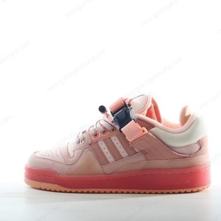 Günstiger Adidas Forum Low Bad Bunny ‘Rosa Dunkelrosa’ Schuhe GW0265