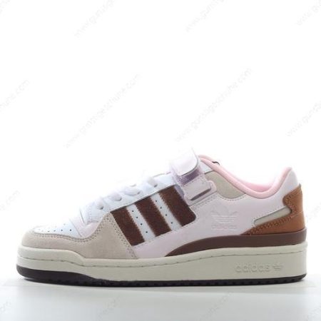 Günstiger Adidas Forum Low ‘Braun Weiß Rosa’ Schuhe GY6783