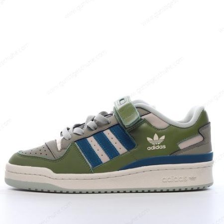Günstiger Adidas Forum Low ‘Grau Grün Blau’ Schuhe