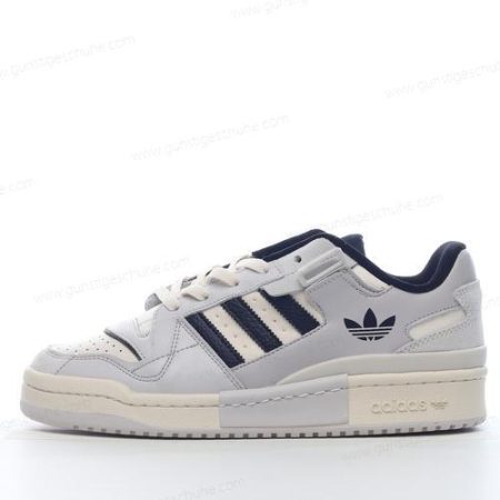 Günstiger Adidas Forum Low ‘Grau Weiß’ Schuhe