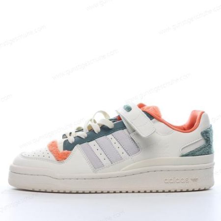 Günstiger Adidas Forum Low ‘Weiß Grün Orange’ Schuhe GY4126