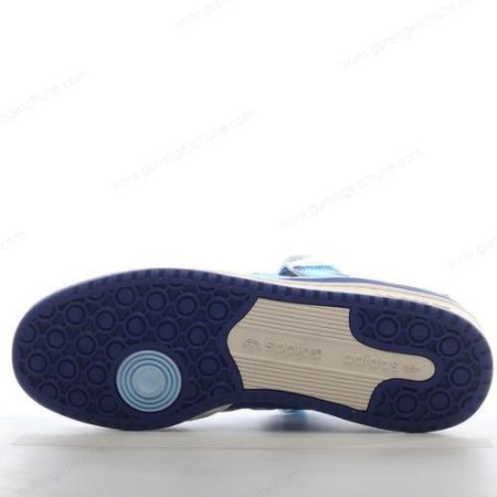 Günstiger Adidas Forum Low X BAPE ‘Blau’ Schuhe ID4772