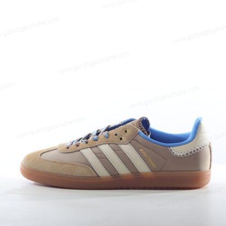 Günstiger Adidas Gazelle Indoor ‘Grau Braun Blau’ Schuhe