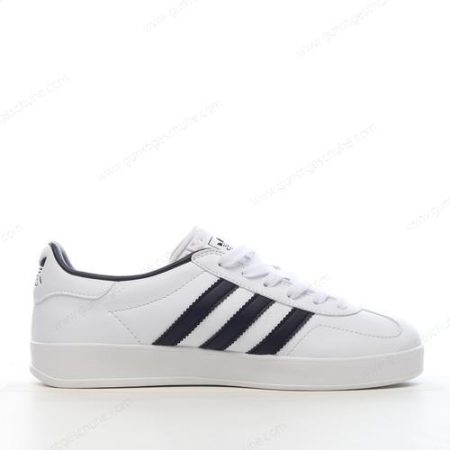 Günstiger Adidas Gazelle ‘Weiß Schwarz Gold’ Schuhe