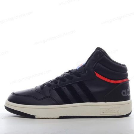 Günstiger Adidas Hoops Mid 3.0 ‘Schwarz Weiß Rot’ Schuhe GZ1344