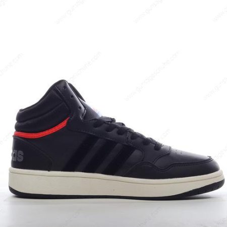 Günstiger Adidas Hoops Mid 3.0 ‘Schwarz Weiß Rot’ Schuhe GZ1344