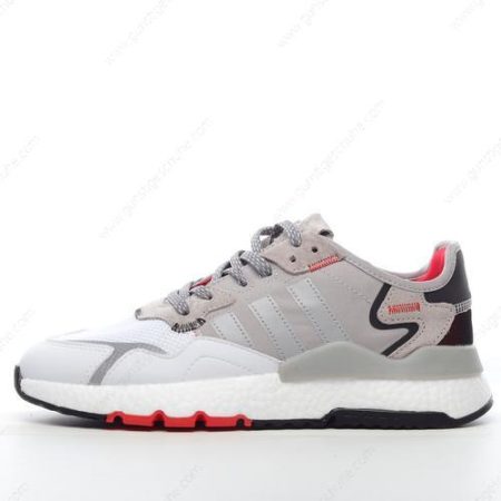 Günstiger Adidas Nite Jogger ‘Grau Weiß’ Schuhe EF5409