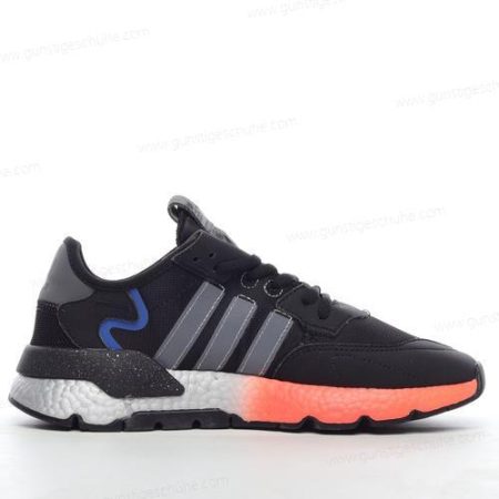 Günstiger Adidas Nite Jogger ‘Schwarz Orange Silber’ Schuhe FY3686