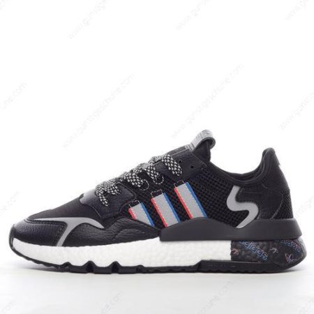 Günstiger Adidas Nite Jogger ‘Schwarz Weiß’ Schuhe H01718