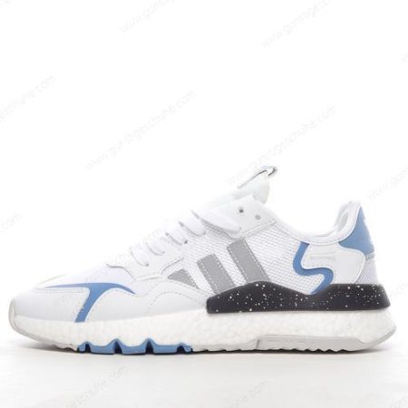 Günstiger Adidas Nite Jogger ‘Weiß Blau Grau’ Schuhe FV6624