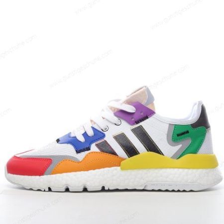 Günstiger Adidas Nite Jogger ‘Weiß Schwarz Blau Violett Orange Grün Gelb’ Schuhe FY9023