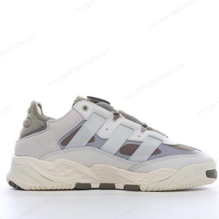 Günstiger Adidas Niteball ‘Grau Weiß’ Schuhe