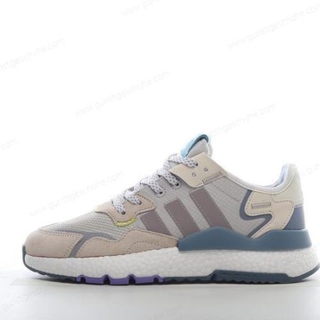 Günstiger Adidas Originals Nite Jogger ‘Grau Violett Weiß Blau’ Schuhe
