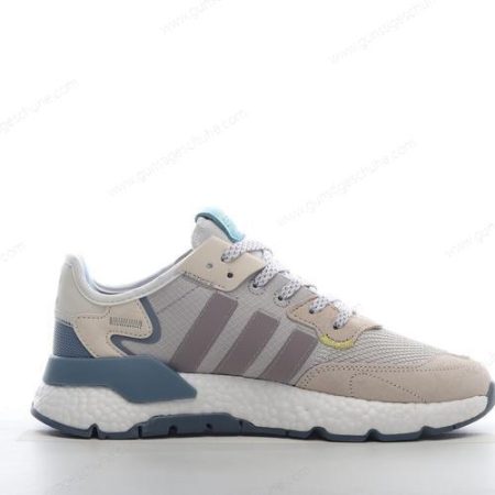 Günstiger Adidas Originals Nite Jogger ‘Grau Violett Weiß Blau’ Schuhe