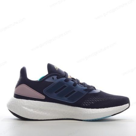 Günstiger Adidas Pureboost 22 ‘Blau Schwarz’ Schuhe HQ1460