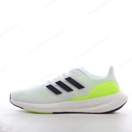 Günstiger Adidas Pureboost 22 ‘Schwarz Grün Weiß’ Schuhe IF2379