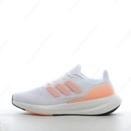 Günstiger Adidas Pureboost 22 ‘Weiß Grau Orange’ Schuhe