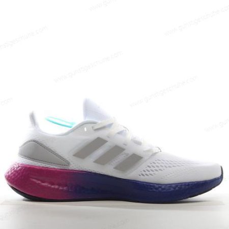 Günstiger Adidas Pureboost 22 ‘Weiß Grau’ Schuhe HQ8585