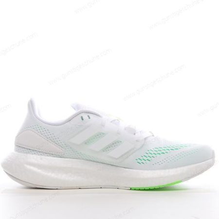 Günstiger Adidas Pureboost 22 ‘Weiß Grün’ Schuhe GZ5175