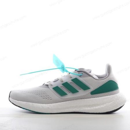 Günstiger Adidas Pureboost 22 ‘Weiß Grün’ Schuhe HQ8588