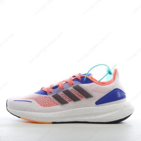 Günstiger Adidas Pureboost 22 ‘Weiß Rosa Blau’ Schuhe