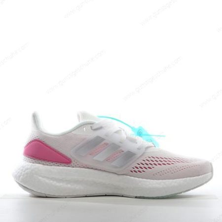 Günstiger Adidas Pureboost 22 ‘Weiß Rosa’ Schuhe HQ1457