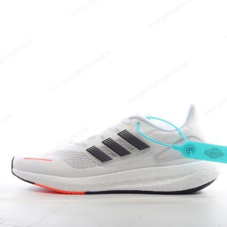 Günstiger Adidas Pureboost 22 ‘Weiß Schwarz Rot’ Schuhe IG0909