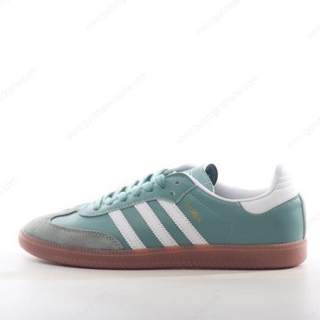 Günstiger Adidas Samba OG ‘Silber Grün Weiß’ Schuhe IE7011