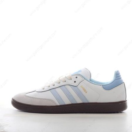 Günstiger Adidas Samba OG ‘Weiß Blau’ Schuhe IE7096