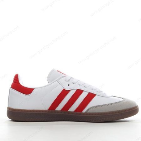 Günstiger Adidas Samba OG ‘Weiß Rot’ Schuhe B44628