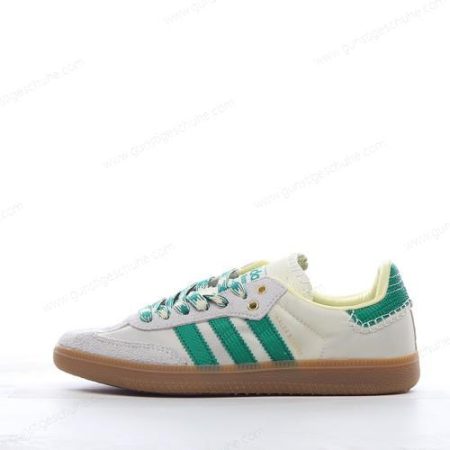 Günstiger Adidas Samba Wales Bonner ‘Off Weiß Grün’ Schuhe GY4344