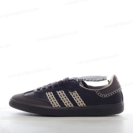 Günstiger Adidas Samba Wales Bonner ‘Schwarz Weiß’ Schuhe FX7517