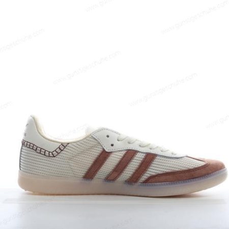 Günstiger Adidas Samba Wales Bonner ‘Weiß Braun’ Schuhe FX7720