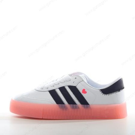 Günstiger Adidas Sambarose Valentine ‘Weiß Schwarz Rosa’ Schuhe EF4965