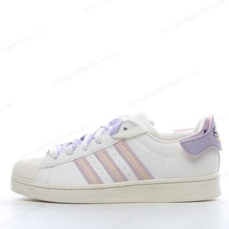 Günstiger Adidas Superstar ‘Aus Weiß Violett’ Schuhe FV3392